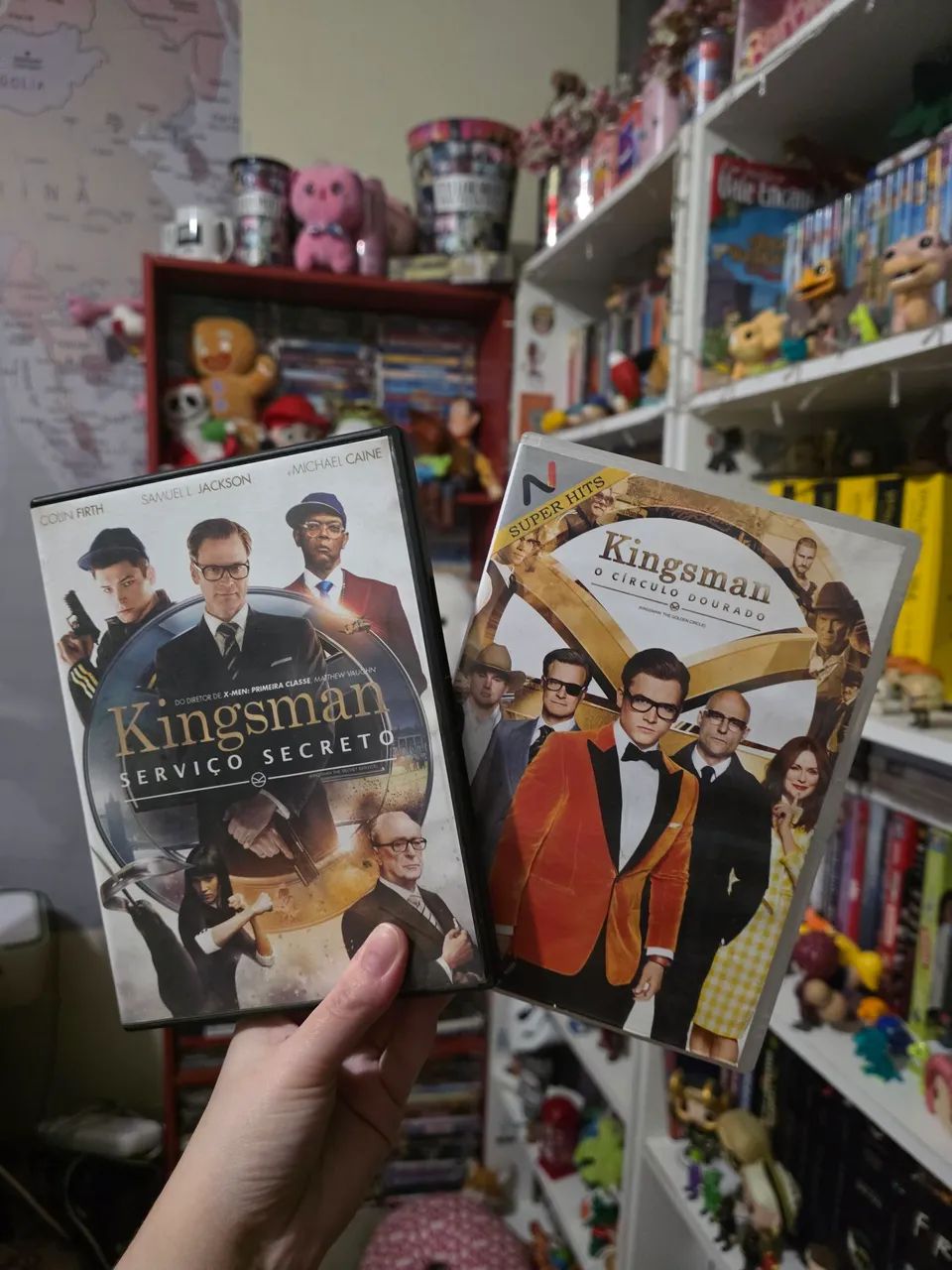 DVD Kingsman e Kingsman O Círculo de Ouro