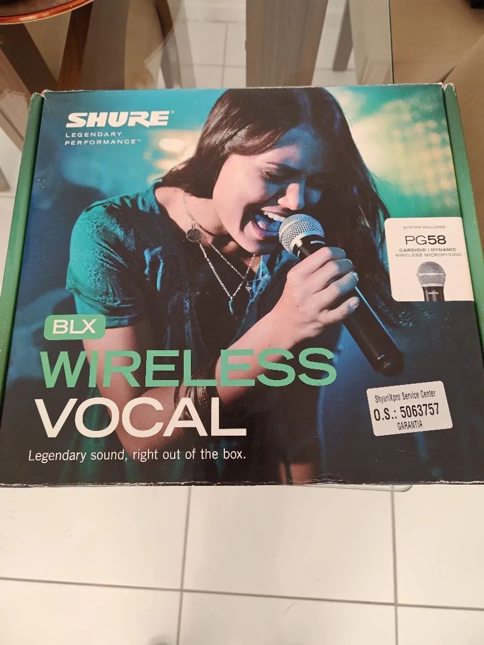 Microfone shure 