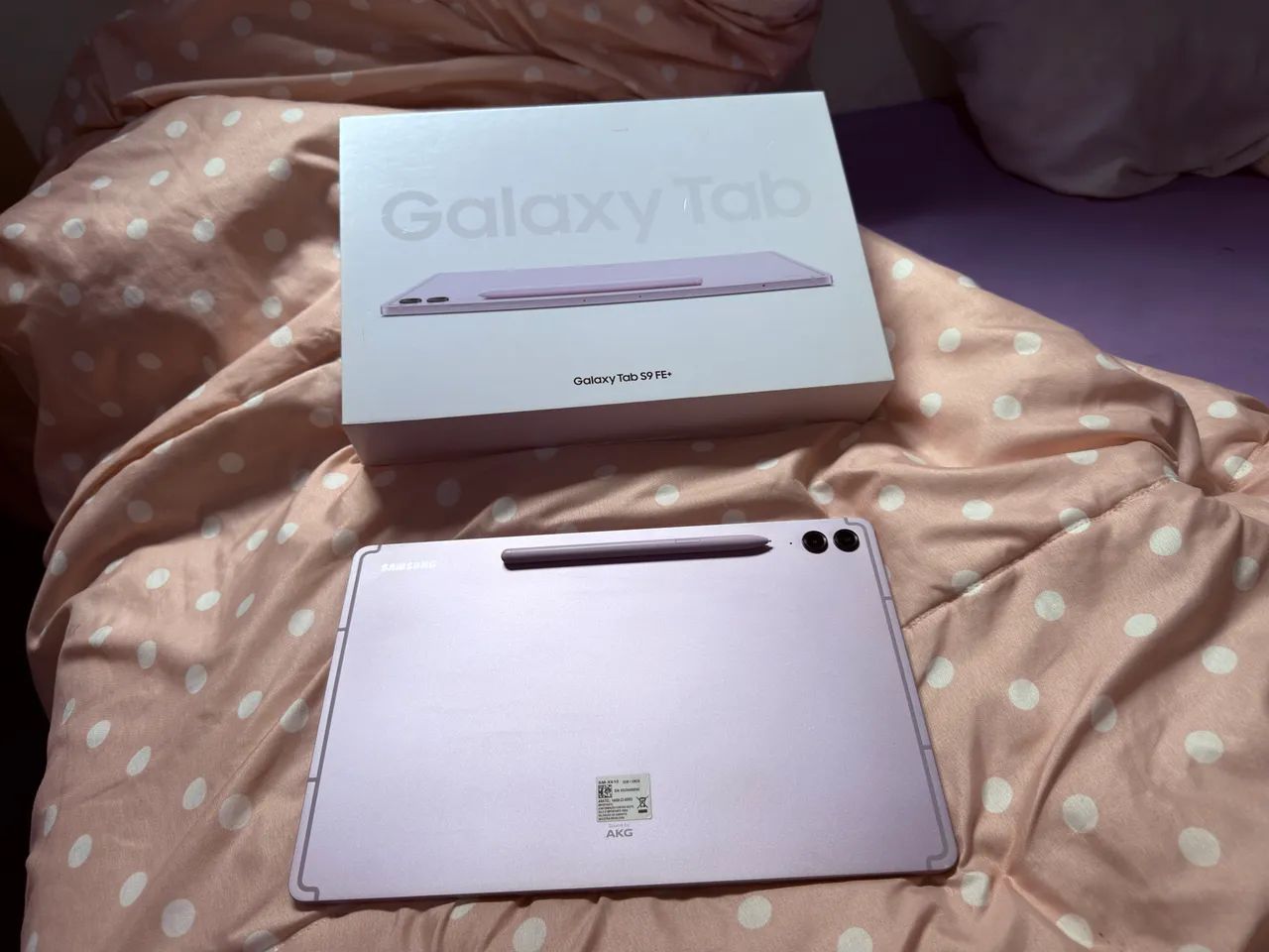 Tab s9 FE+ 128gb cor lavanda - Foto 3