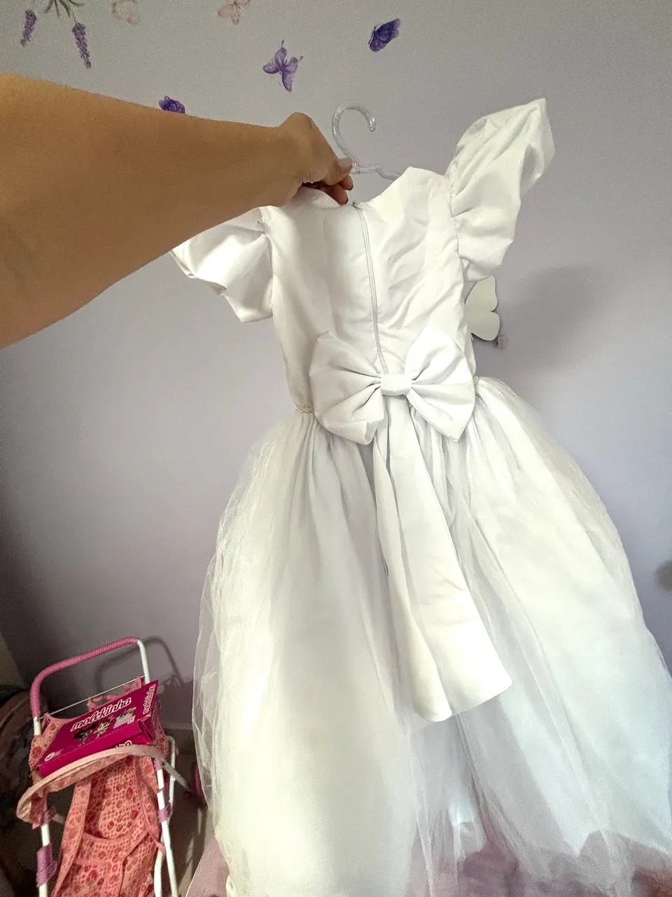 Vestido daminha branco - Foto 2