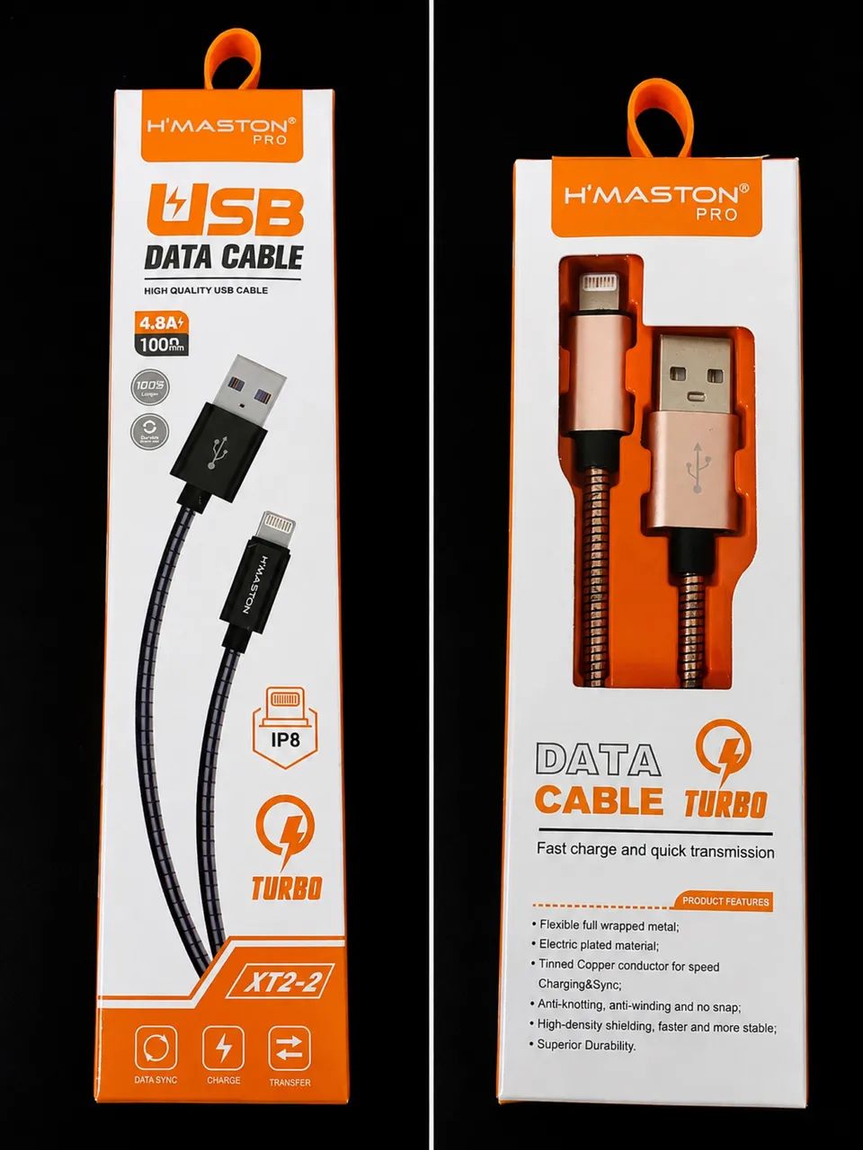 CABO CARREGADOR IPHONE USB (1 METRO/METAL)