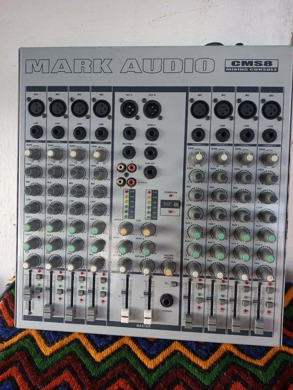Mesa de som mark audio