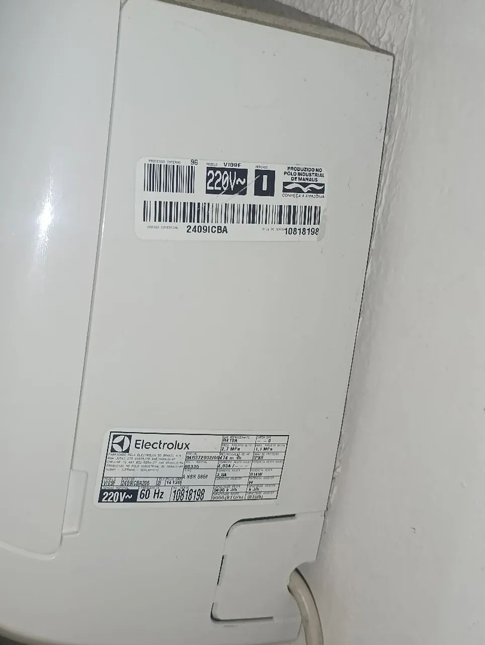 Ar condicionado Eletrolux 9000 BTUs - Foto 2