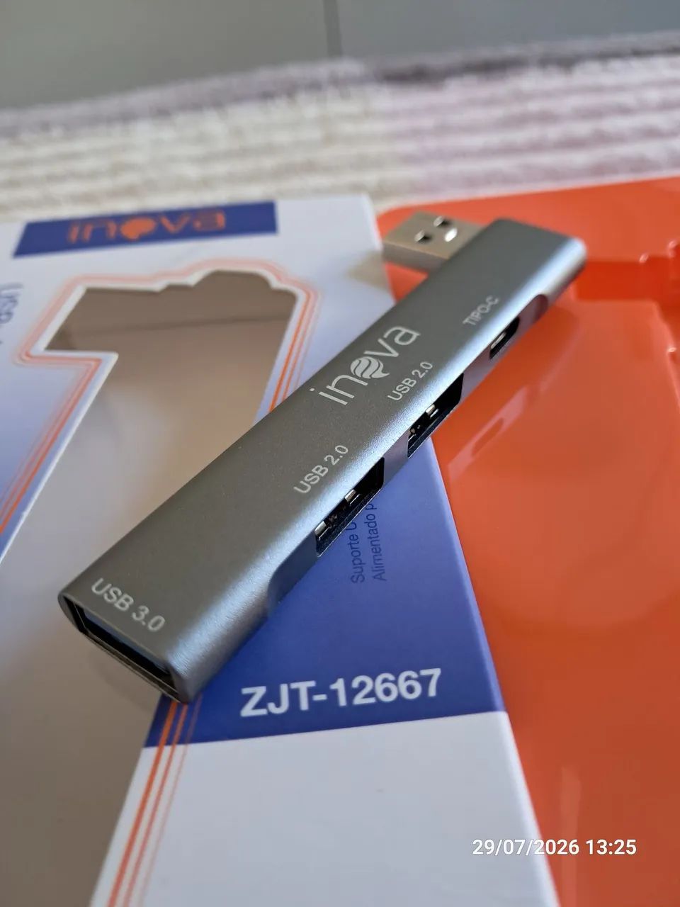 Hub usb, 3 usb, 1 tipo-C