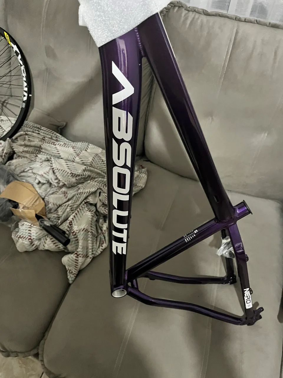 Quadro Nero 5 roxo tamanho 15 - Foto 2