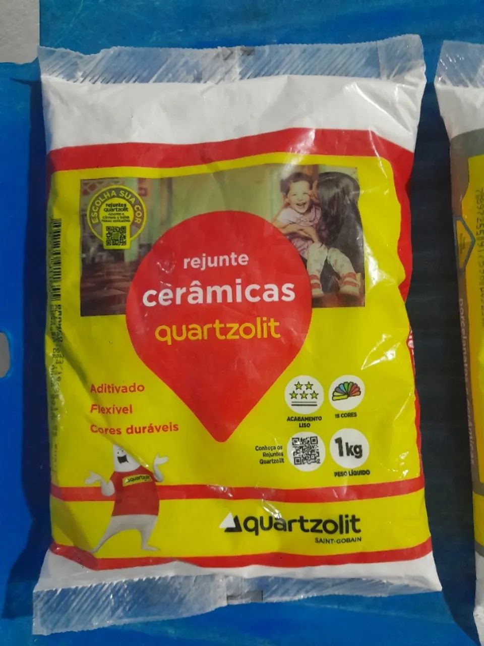 Rejunte cerâmicas branco