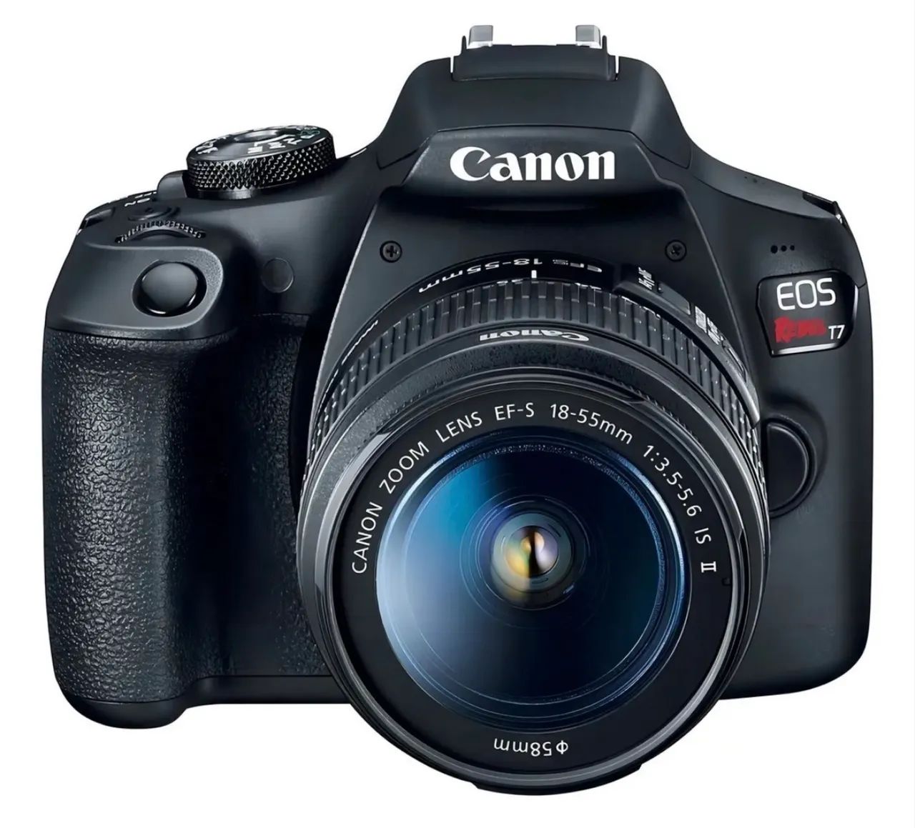 Câmera cânon T7 com lente original do kit