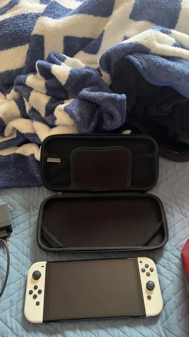 Nintendo Switch Oled Branco - Foto 5
