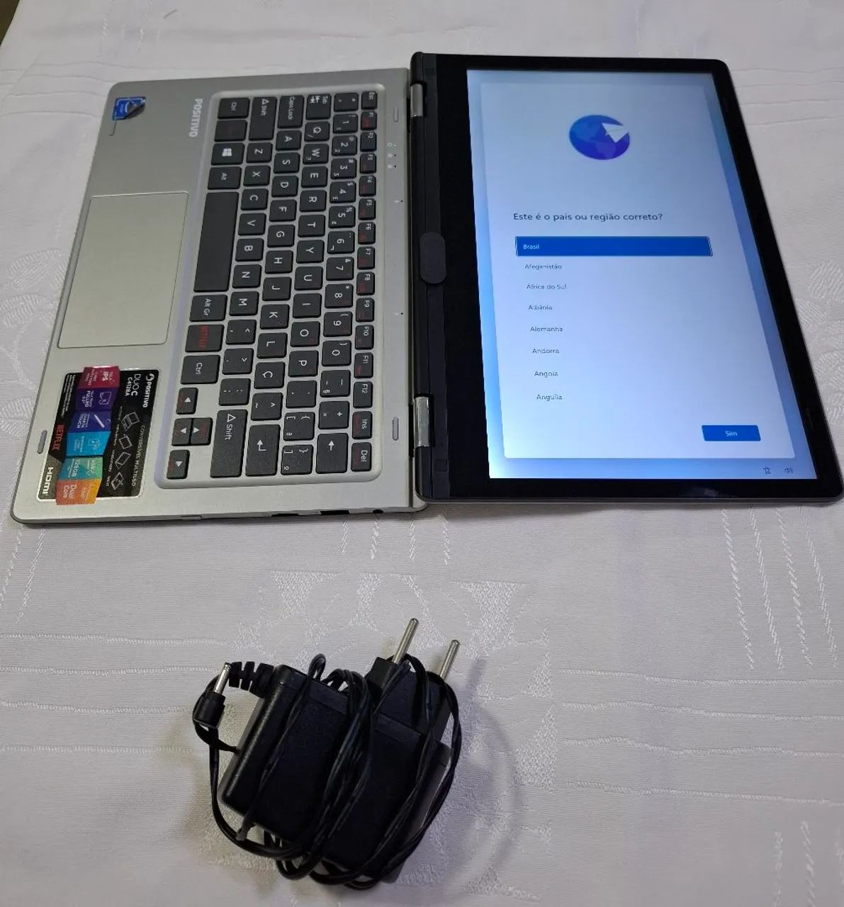 Notebook 2 em 1 Positivo Duo C4128A - Touch-screen e Bateria 100% OK - Foto 4