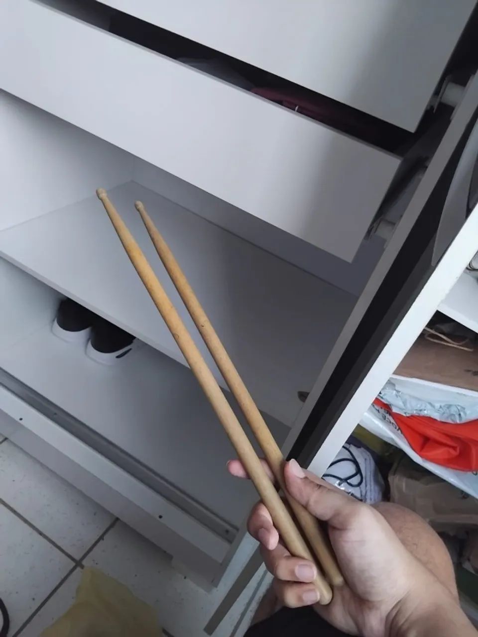 Baquetas de Madeiras Bateria