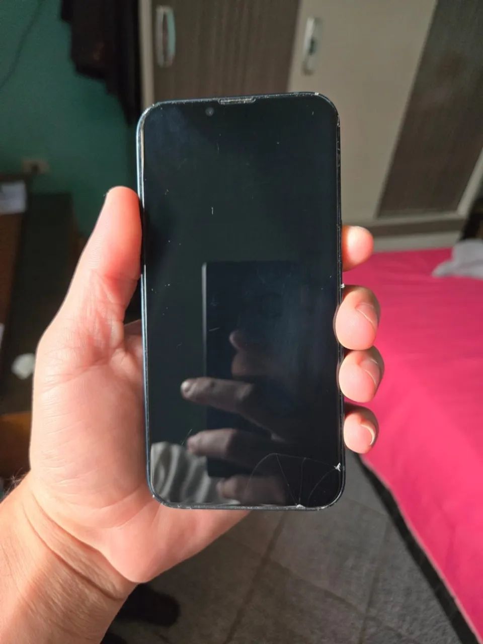 iPhone 13 256GB venda troca chip OFF - Foto 3