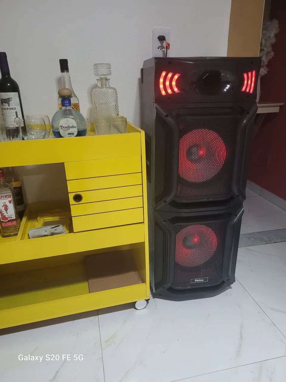 Caixa de som philco pcx1500w muito nova  - Foto 3