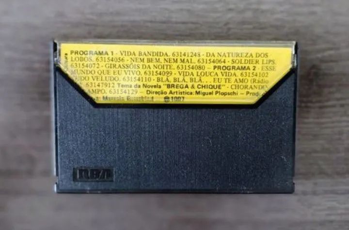Fita K7 Lobão - Vida Bandida  - Foto 2