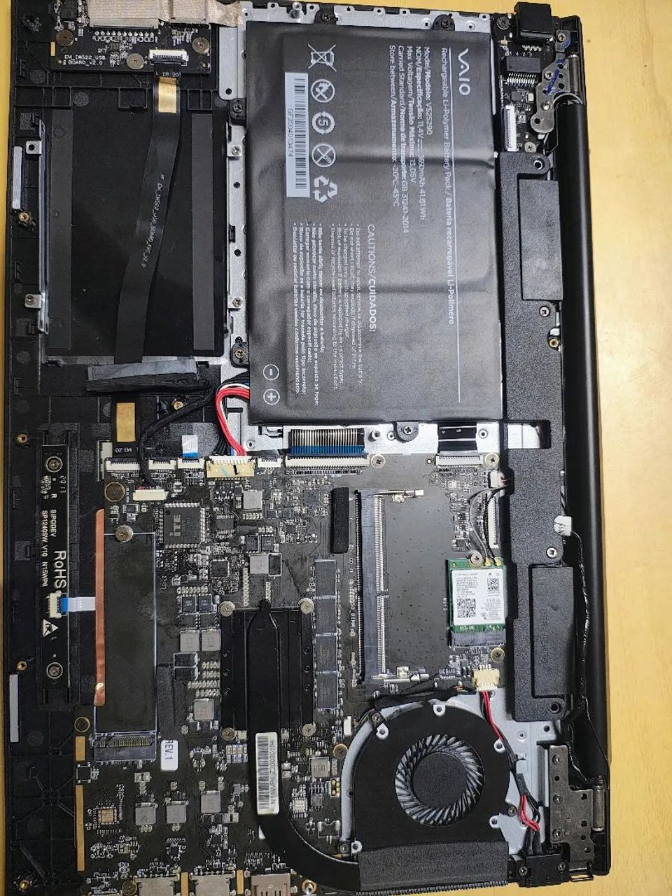 Notebook Vaio vjfe51f11x defeito - Foto 5