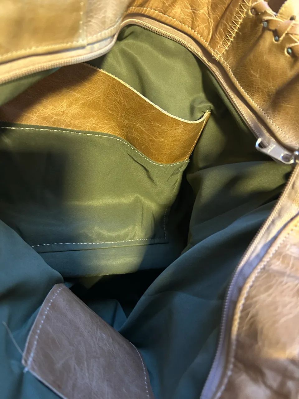 Bolsa couro nova - Foto 3