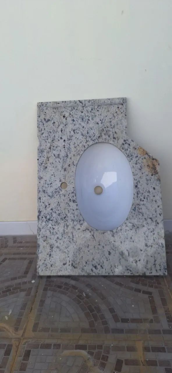 Vendo pia de mármore e Cuba de louça 