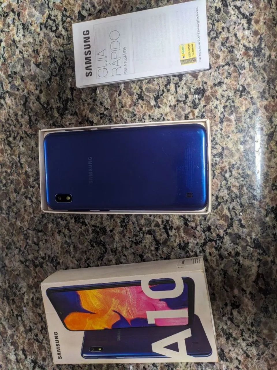 Samsung A10 sem bateria e tela quebrada - Foto 2