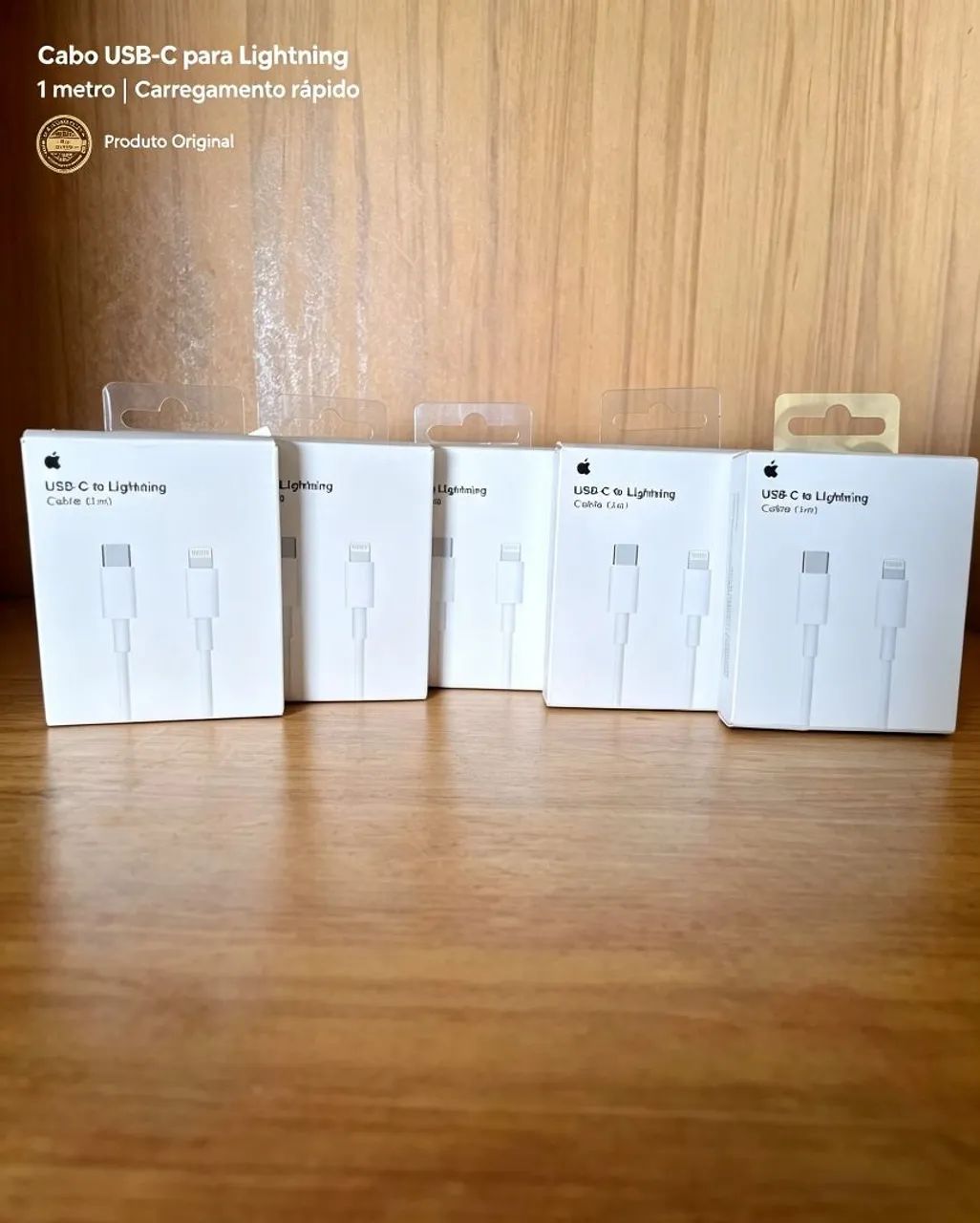 Cabo USB IOS iPhone Branco 