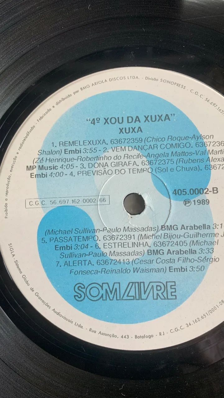 Xuxa 4, para colecionadores em vinil  - Foto 3