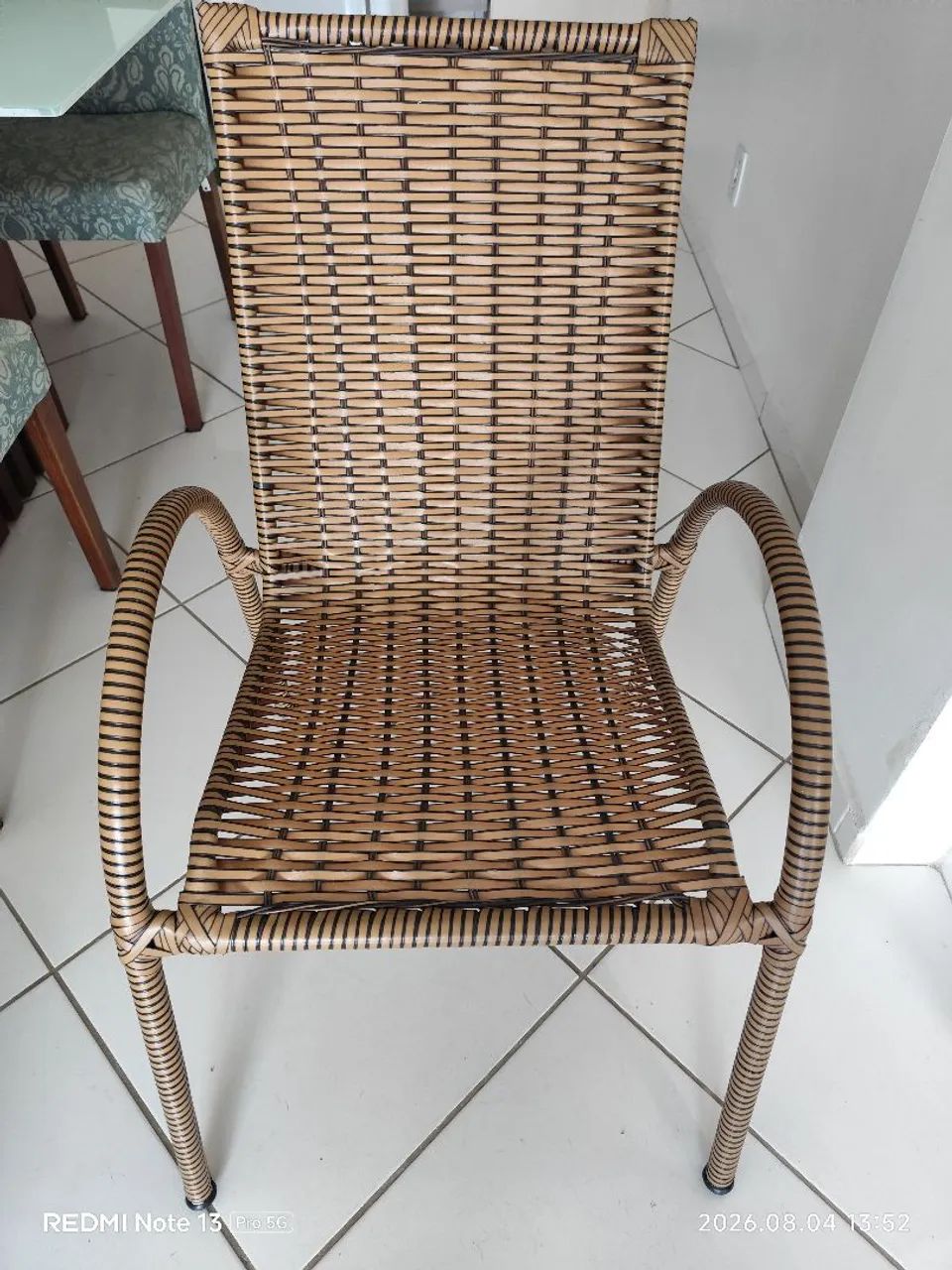 Cadeira Artesanal Vime ótimo estado  - Foto 2