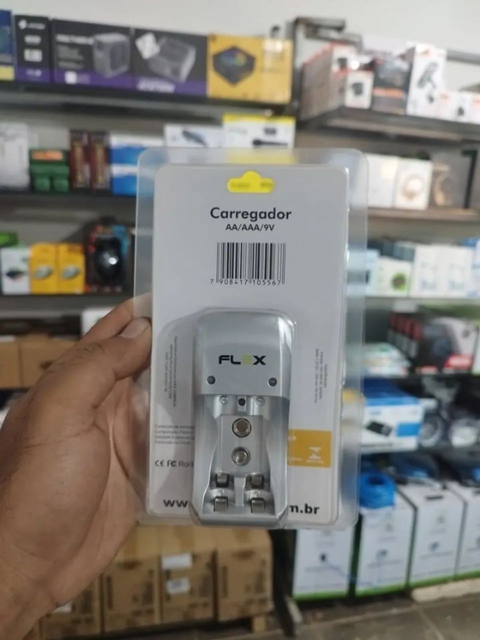CARREGADOR DE PILHA AA AAA