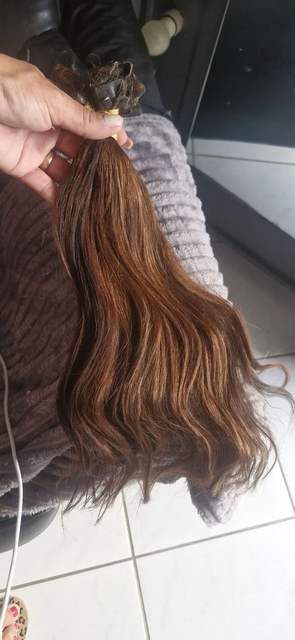 Cabelo brasileiro 40 cm - Foto 3