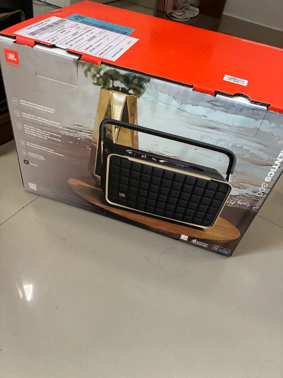 Caixa JBL Authentics 300 CAIXA FECHADA  - Foto 5