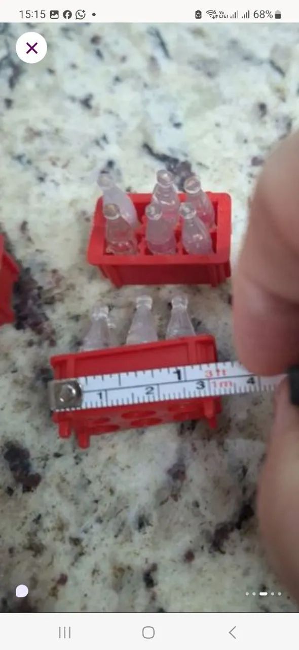 5 mini engradados de coca cola dos anos 80 - Foto 3