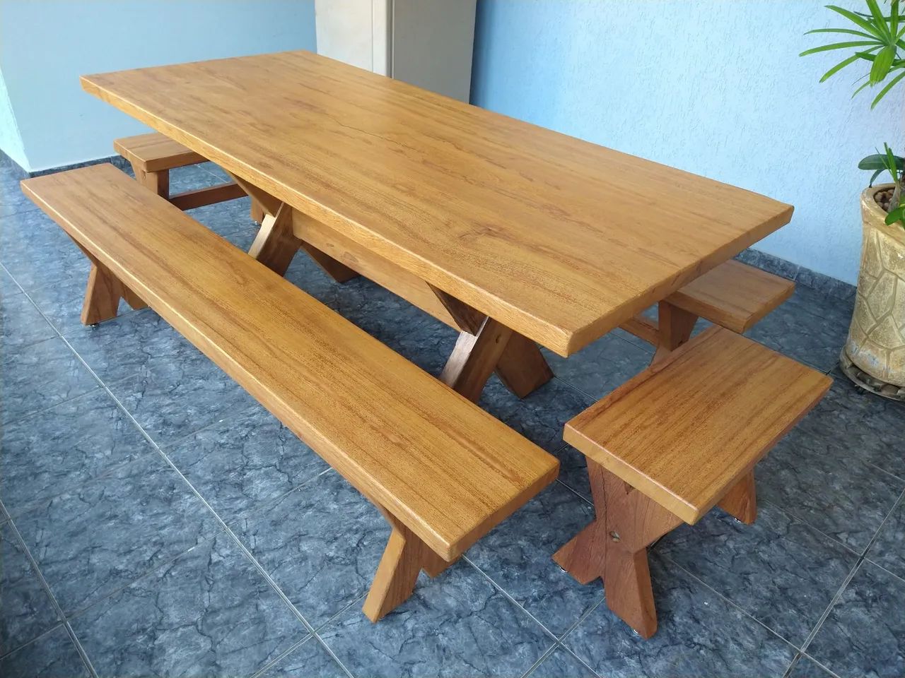 Mesa para área de churrasqueira  - Foto 5
