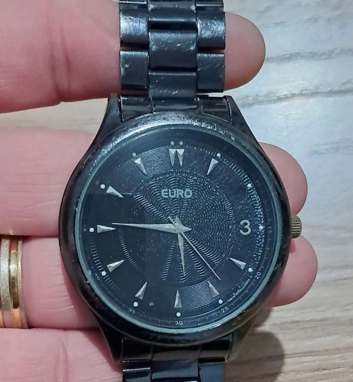 Lote 3 relogio Euro, Casio, Reebok - Foto 4