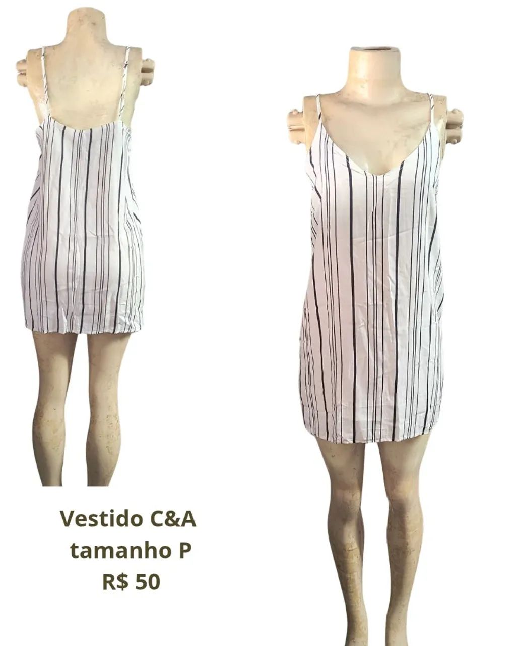 Vestido listras