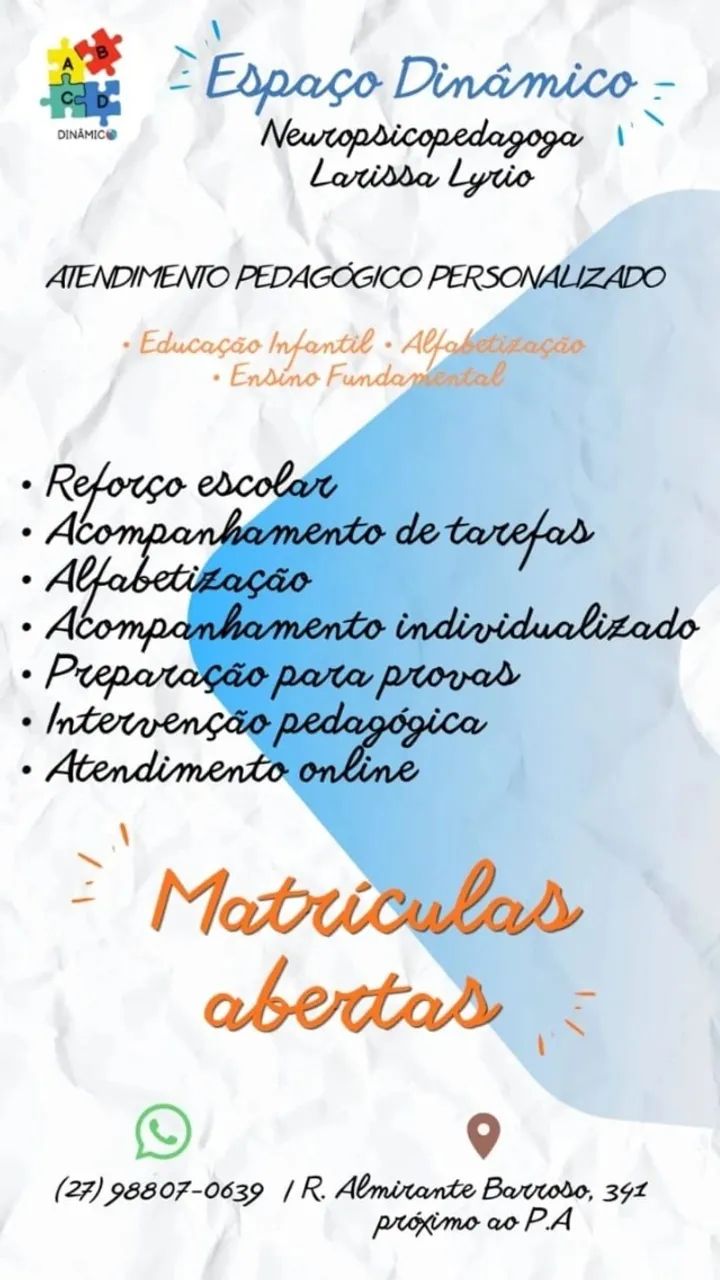 Aprendizagem Escolar com Neuropsicopegagoga - Foto 3