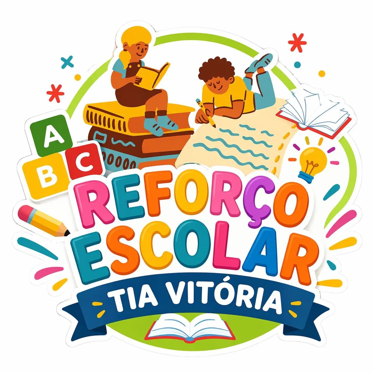 Reforço Escolar - Tia Vitória 