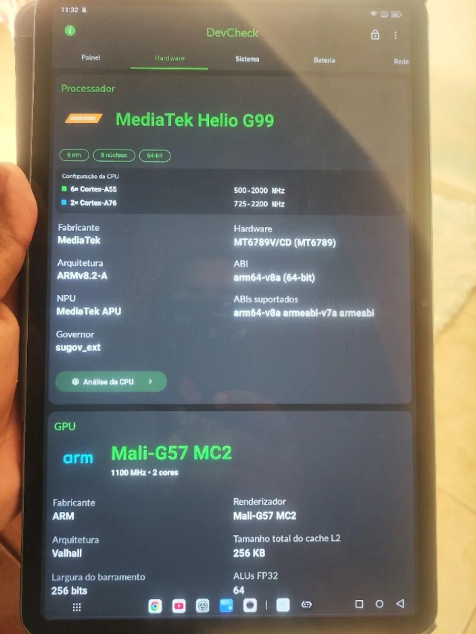 TABLET BLACKVIEW TAB 18 -  8+8GB DE RAM E 256GB DE ARMAZENAMENTO - Foto 3