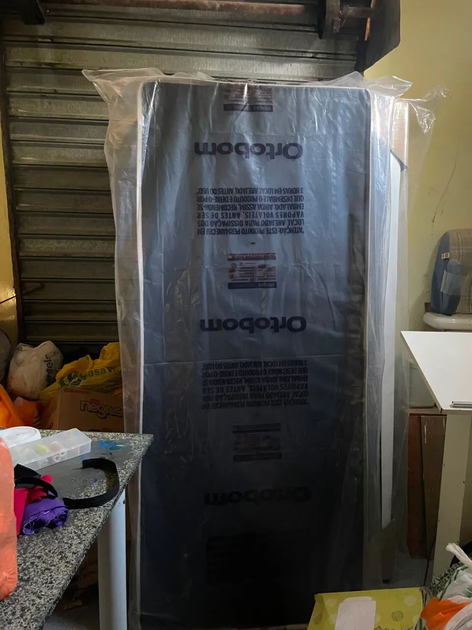 Cama box + colchão de solteiro  - Foto 3