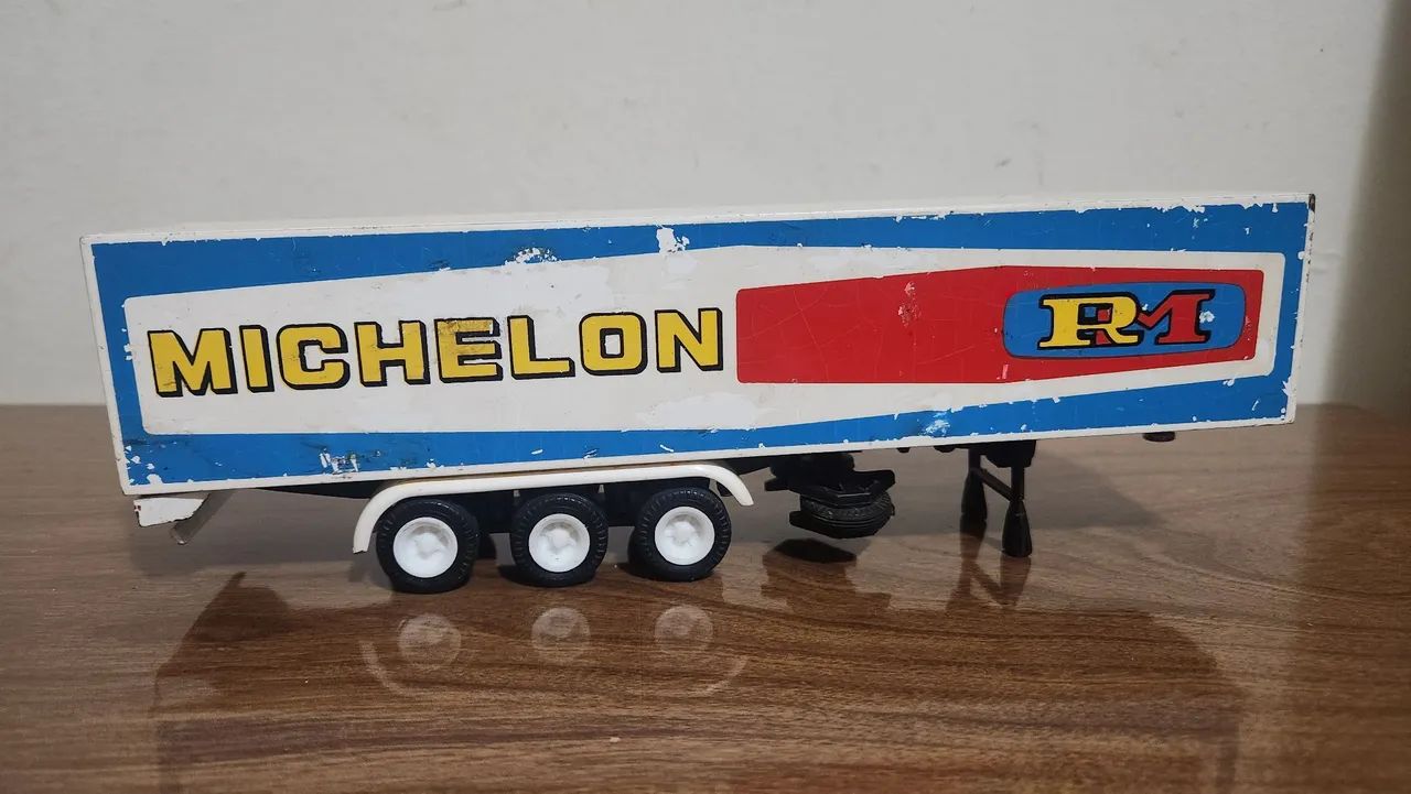 Carreta Miniatura Baú Frigorífico Arpra Anos 80 Escala 1/50