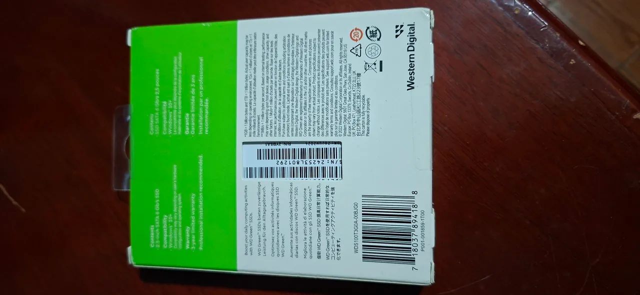 SSD WD GREEN 1Tb - Foto 2