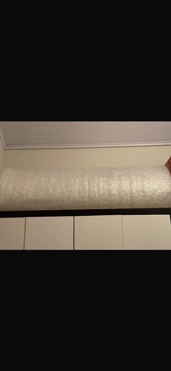 Rolo de plástico bolha