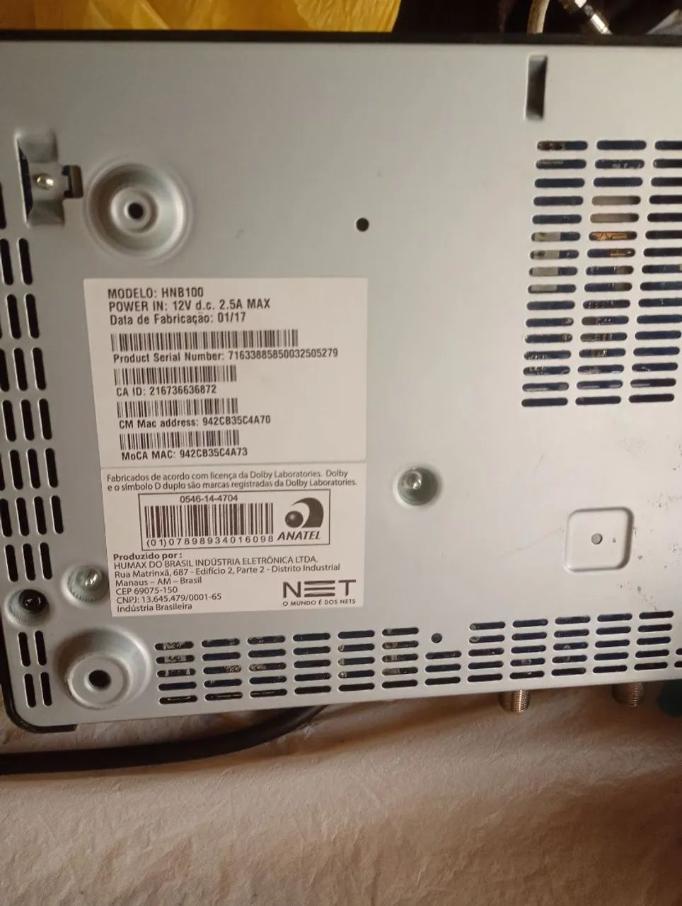 Aparelho net + fonte - Foto 3