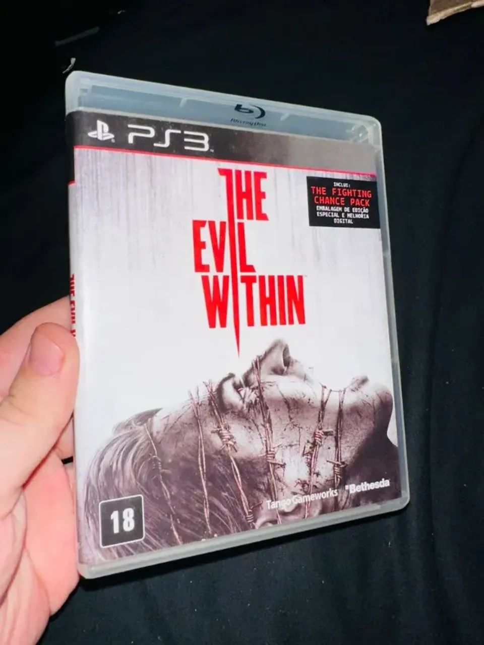 jogo original para ps3 midia física - the evil whitin