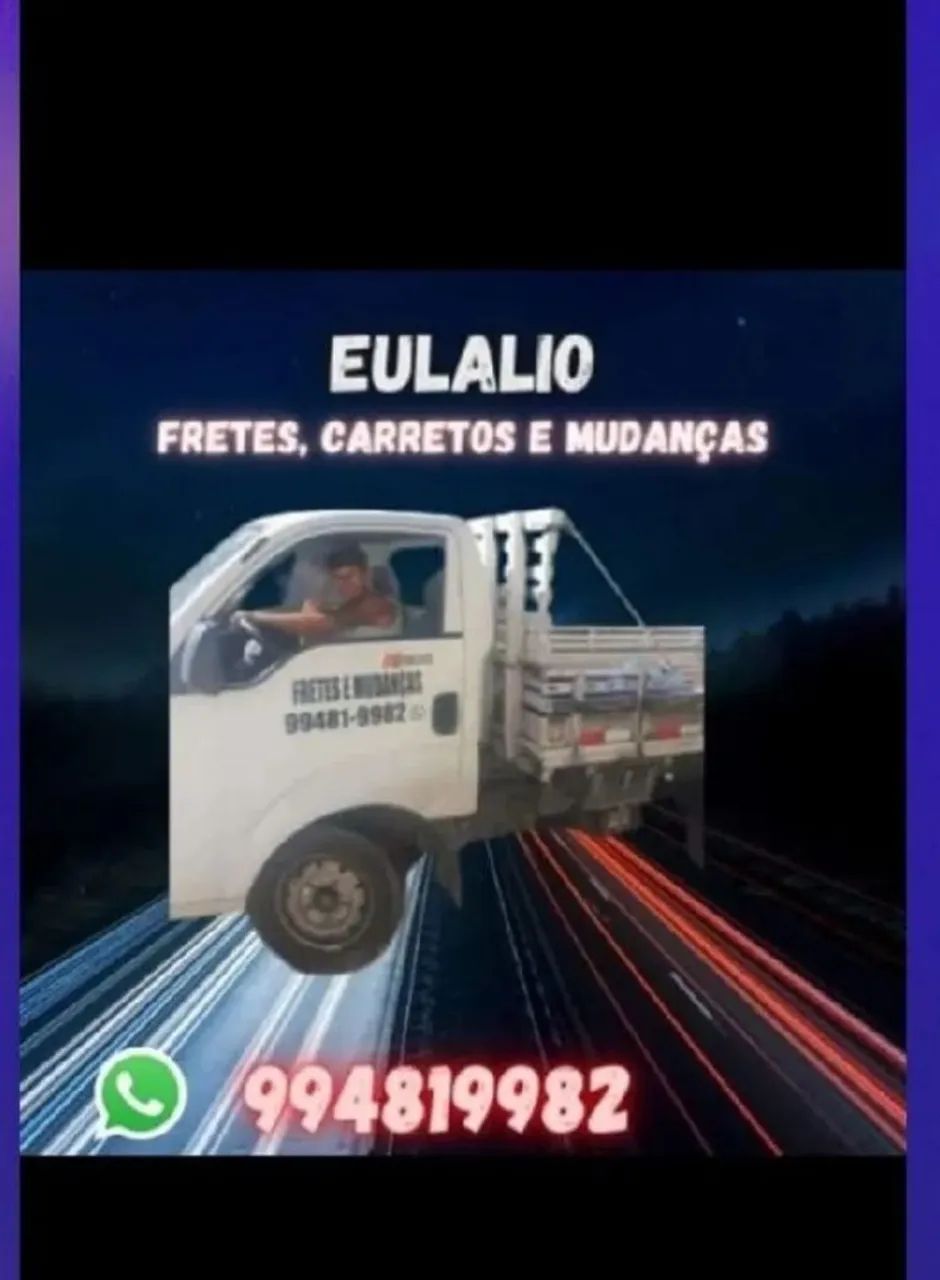 Frete de mudança a partir de r$ 80