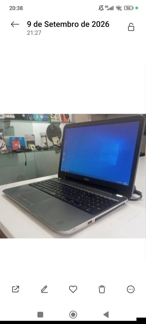 NOTEBOOK DELL R$899- 13/09/26- CCO INFORMÁTICA  - Foto 3
