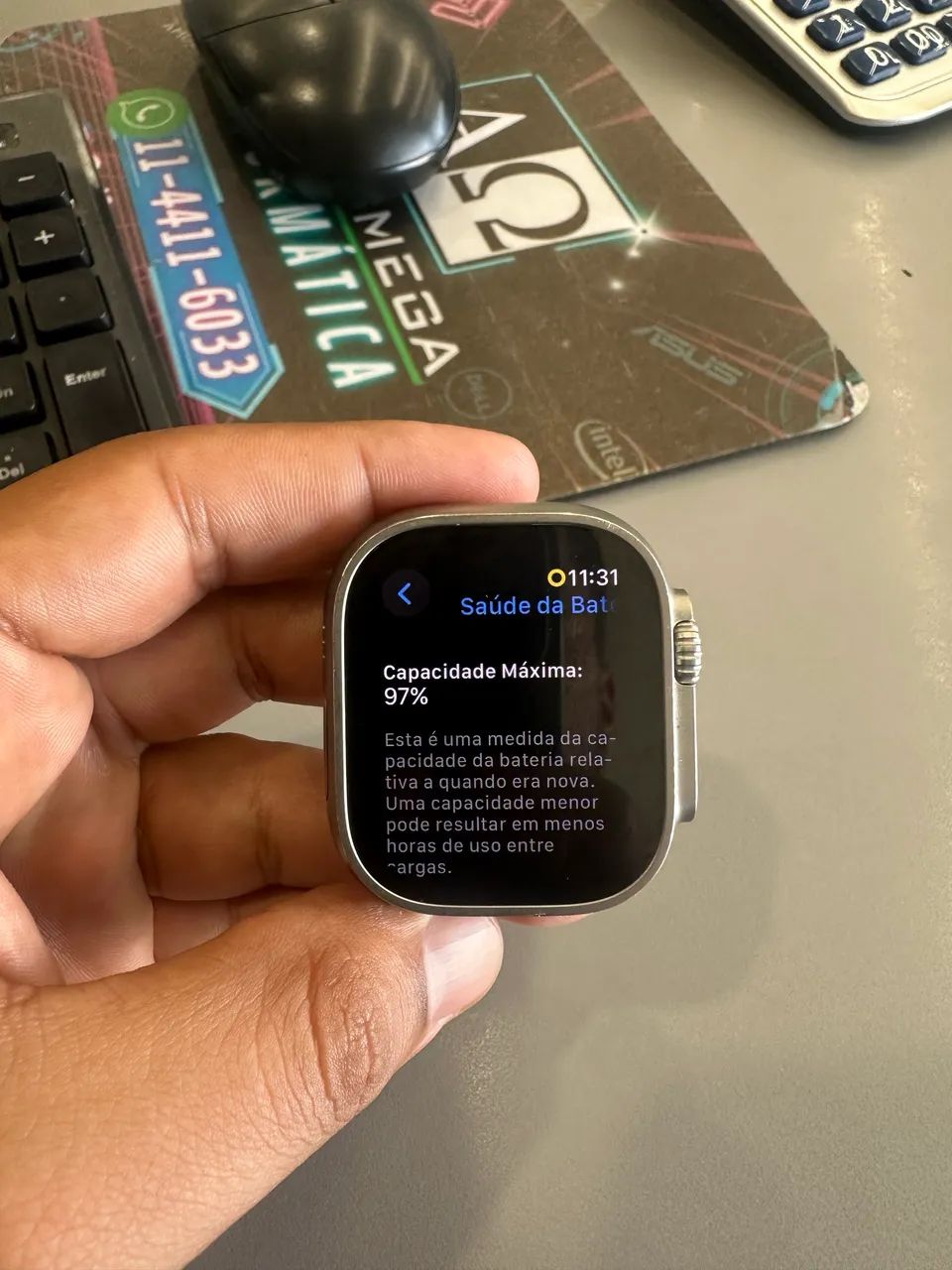 Apple Watch Ultra 1 gps + celular - Foto 5