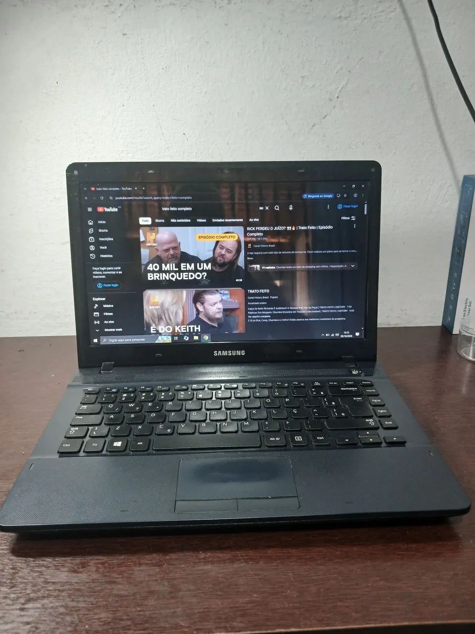Vendo notebook Sansung 