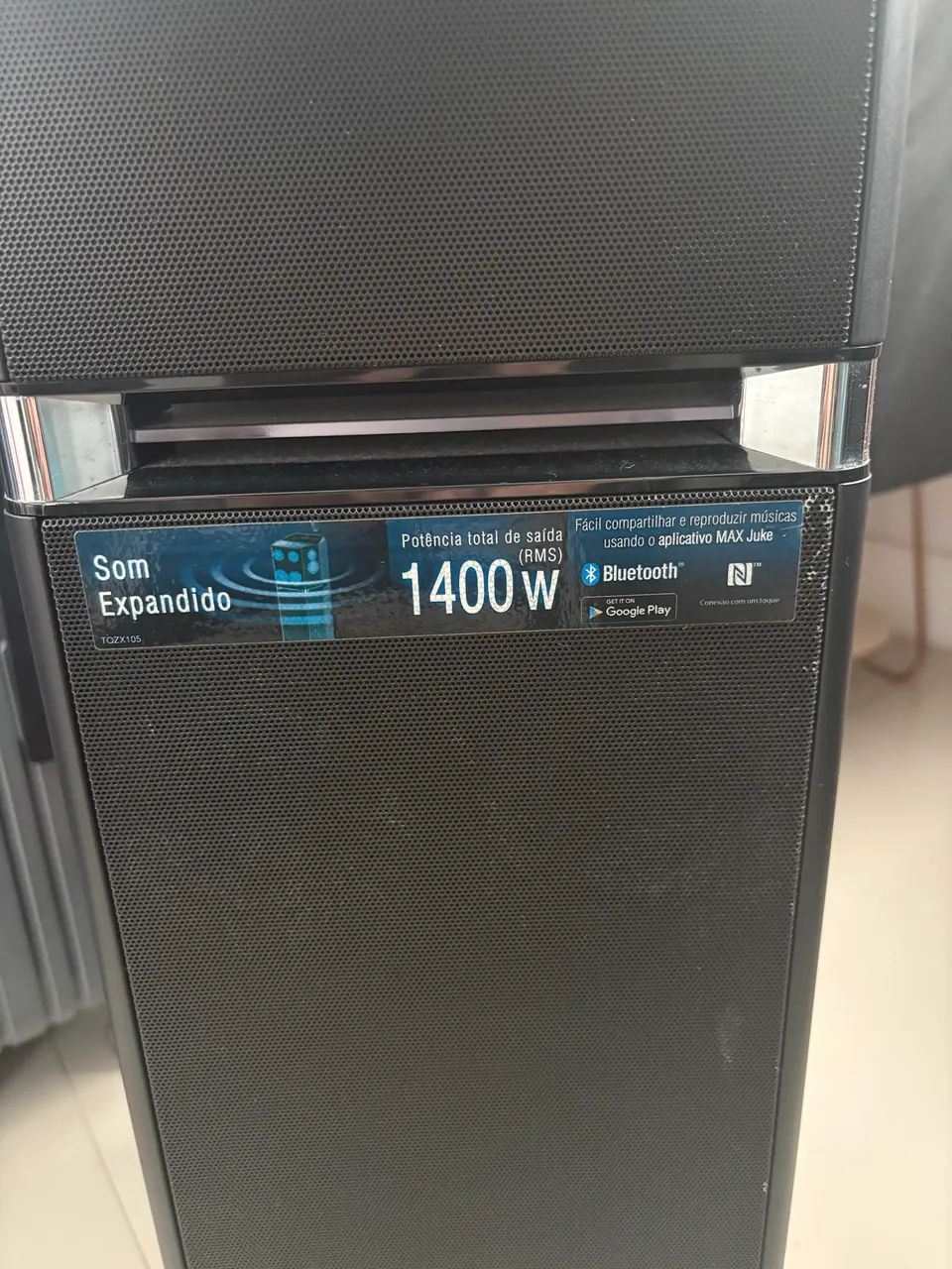 Caixa de som 1400w Panasonic  - Foto 2