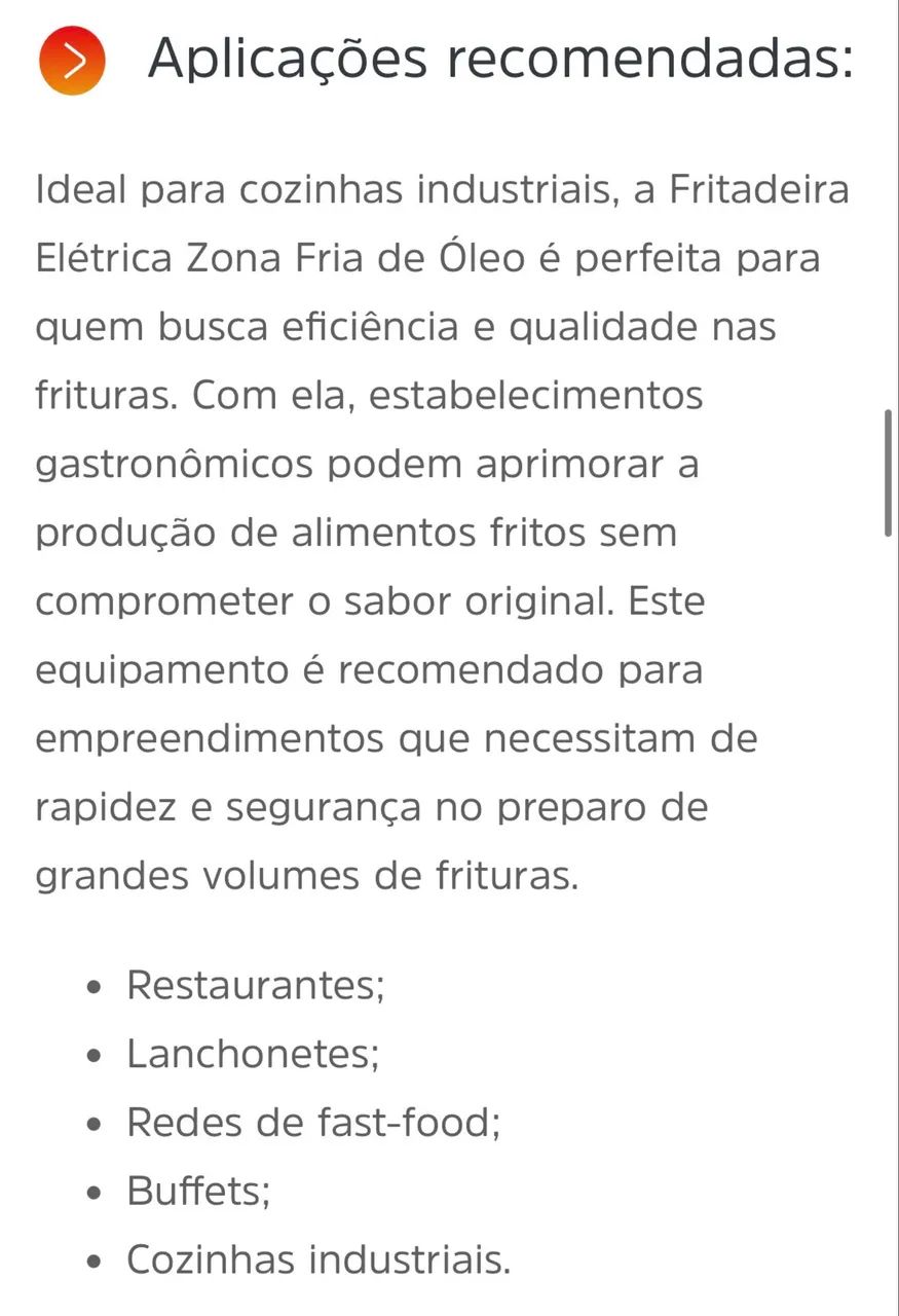 Fritadeira Croydon 15L 220v - Foto 4