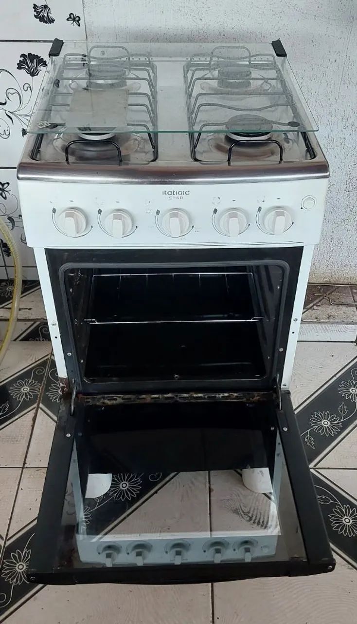Ótimo fogão Itatiaia top de 4 bocas manual com válvula de segurança  - Foto 6