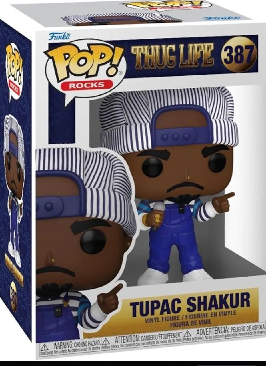 Funko Pop! Rocks Tupac Shakur Thug Life 387 - Foto 5