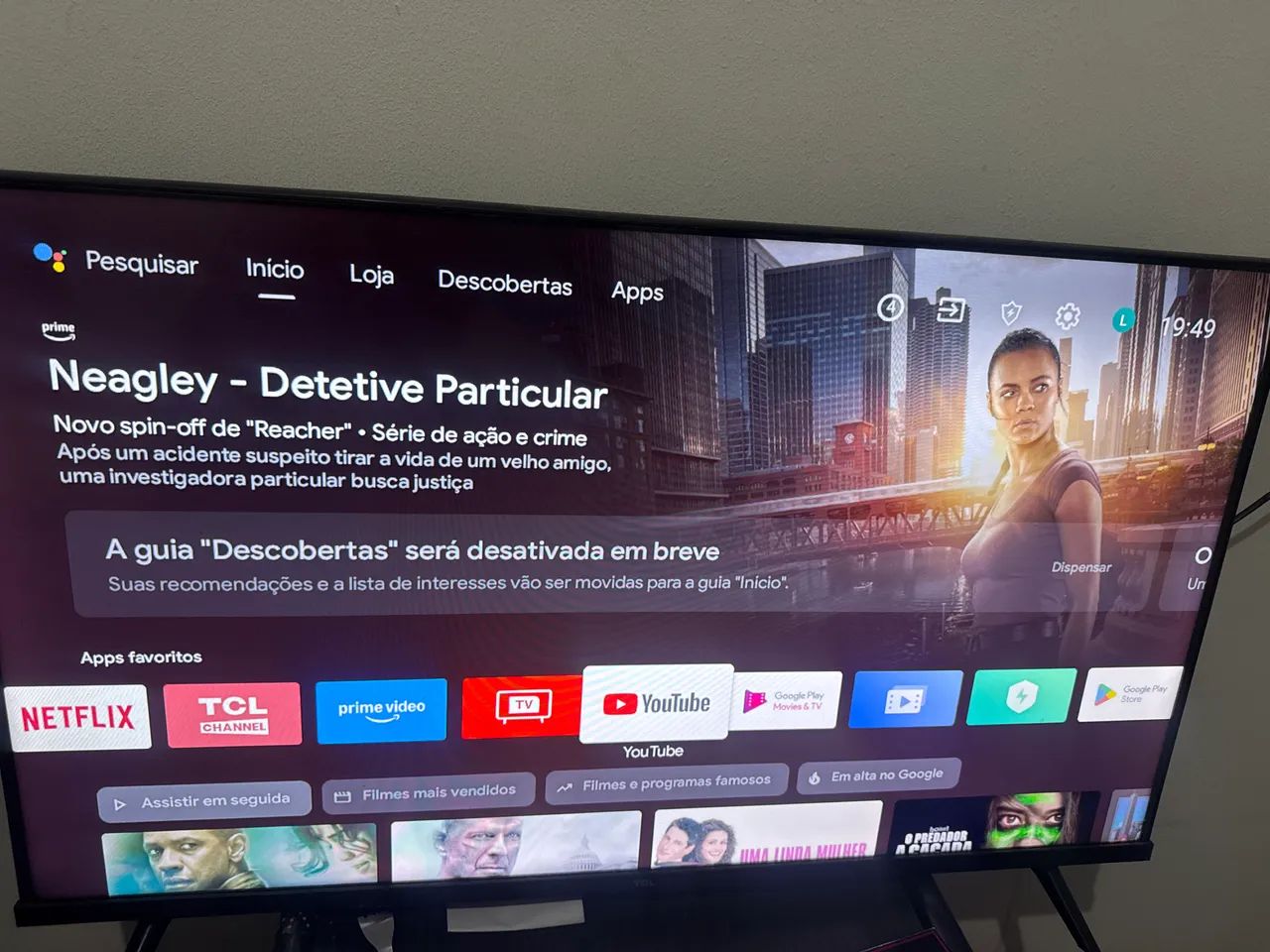 Vendo uma Televisão Smart 43 polegadas TCL - Foto 2