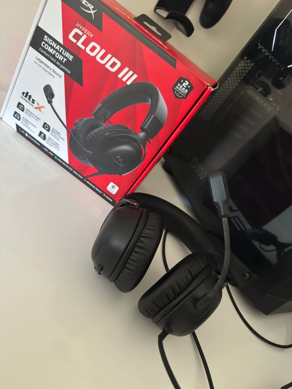 Fone HyperX Cloud III com fio  - Foto 2